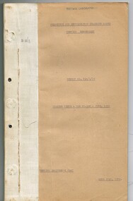 "Braking Tests - car 980 - June 1950"