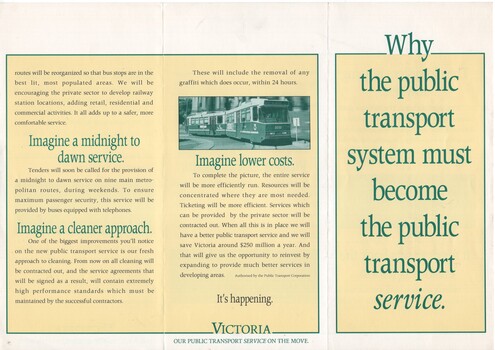 "Why the public transport system must become the public transport service"