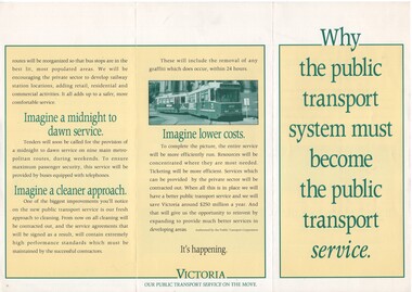 "Why the public transport system must become the public transport service"
