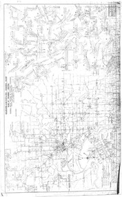 "Plan of Tramway System - showing route mileage of electric tramways"