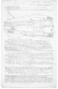 "Tram Tracks - Vol 1 - No. 3 - July 1946"