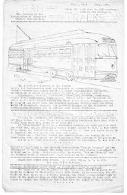 "Tram Tracks - Vol 1 - No. 3 - July 1946"