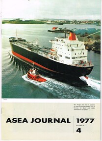 Magazine, ASEA Limited, "ASEA Journal 1977 - Vol. 50 - No. 4", Aug. 1977