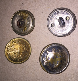 Uniform - Coat Button/s, Stokes and Sons, late 1960's?