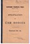 "Hawthorn Tramways Trust Specification of Car Bodies Contract No. 12A"