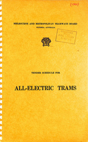 "Design, Manufacture and delivery of 100 only all-electric trams"