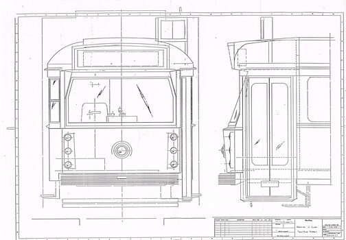 "Concept drawings re modifying W class circa Dec. 1983", "Modified 'W' class"