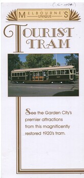 "Melbourne's Unique Tourist Tram"