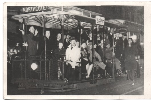Last Bourke St cable car