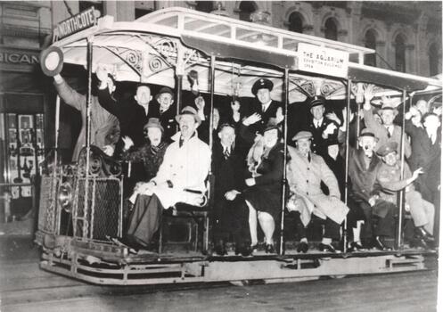 Last Bourke St cable car