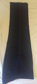 Uniform Trousers - MMTB - dark blue serge cloth, red stripe