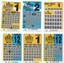 Set of six Scratch type tickets