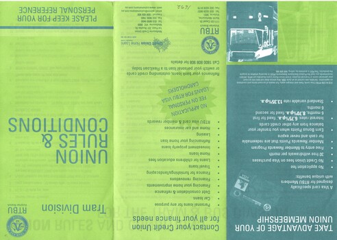 "Union Rules and Conditions"