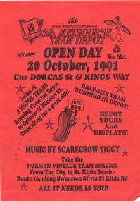 "South Melbourne Tram Depot Open Day"