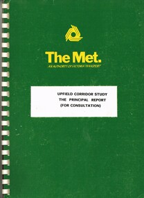 "Upfield Corridor Study - The Principal Report - For Consultation"