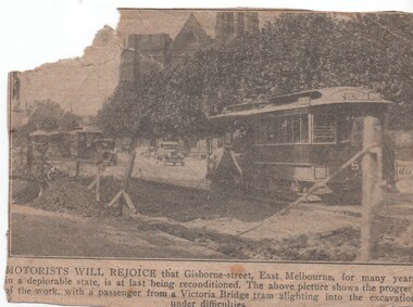 Gisborne St East Melbourne repairs