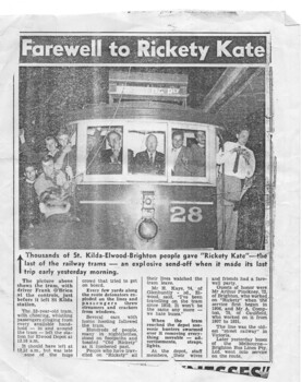 "Farewell to Rickety Kate"