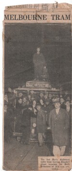 "Last North Melbourne Tram"