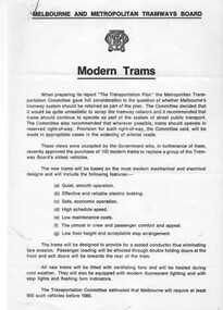 "Modern Trams"