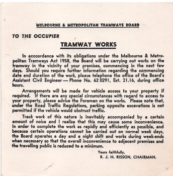 "Tramway Works"