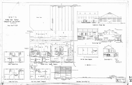 "Howard Street Property - conversion into cable car depot"