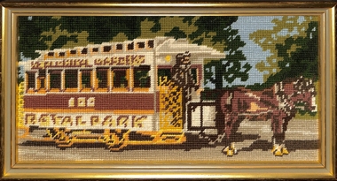Textile - Framed Tapestry, Glen Waverley Picture Framing, c1980