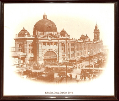 "Flinders Street Station 1944"