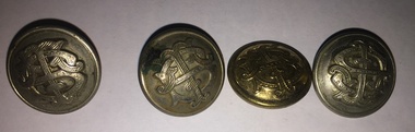 Uniform - Coat Button/s, Stokes and Sons, Buttons of Birmingham, 1920's?