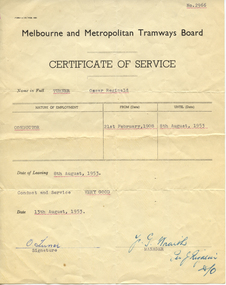 Oscar Reginald Turner Conductor retirement