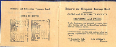 "MMTB Cable and Electric Tramways Sections and Fares"