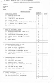 "W Tram driving certificate assessment"