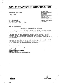 "Freedom of Information Request"