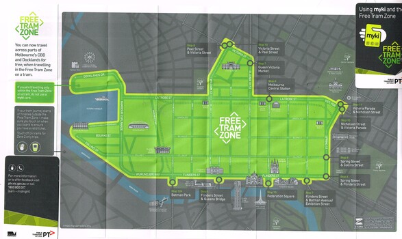 "Using myki and the Free Tram Zone"