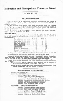 Printed documents - MMTB By-Laws.