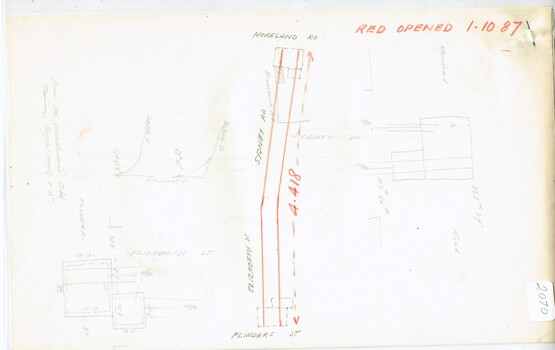 Elizabeth St to Sydney Road Brunswick terminating at Moreland Road via Royal Parade - line