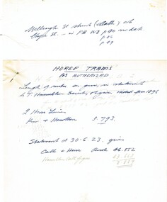 horse tram lines as authorised, Kew and Hawthorn