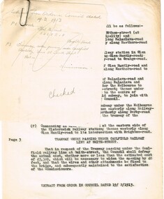 "Orders in Council - Relating to Bridges"
