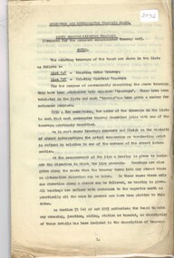 "Lists showing existing tramways"