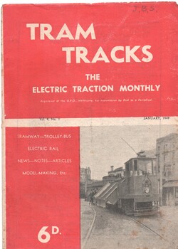 "Tram Tracks - The Electric Traction Monthly"