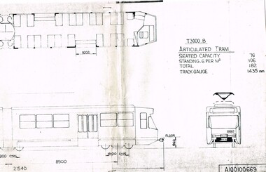 "T3000-B Articulated Tram"