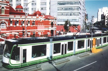 D 5001 in the early M Tram colour scheme,