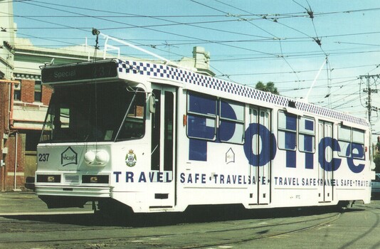 A 237 for Victoria Police, Travel Safe campaign