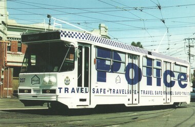 A 237 for Victoria Police, Travel Safe campaign