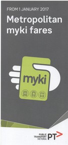 "Metropolitan Myki fares", "Your quick guide to using Myki"
