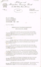 "Urban Public Transport Agreement - New Vehicles - Trams"