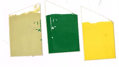 "MTA (tram) Paint Samples Oct. 1983"