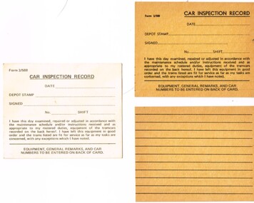 "Car Inspection Record"