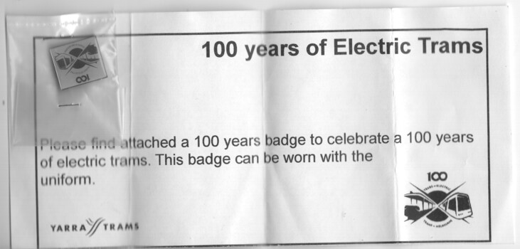 "100 years of Electric Trams"