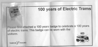 "100 years of Electric Trams"
