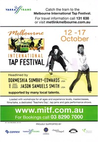 "The Melbourne International Tap Festival"